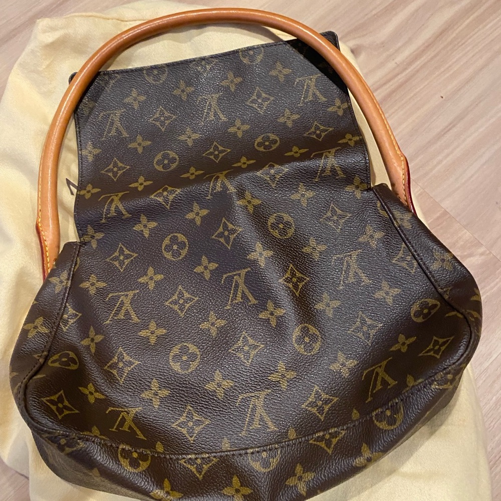 Authentic Louis Vuitton Looping Cloth Handbag
